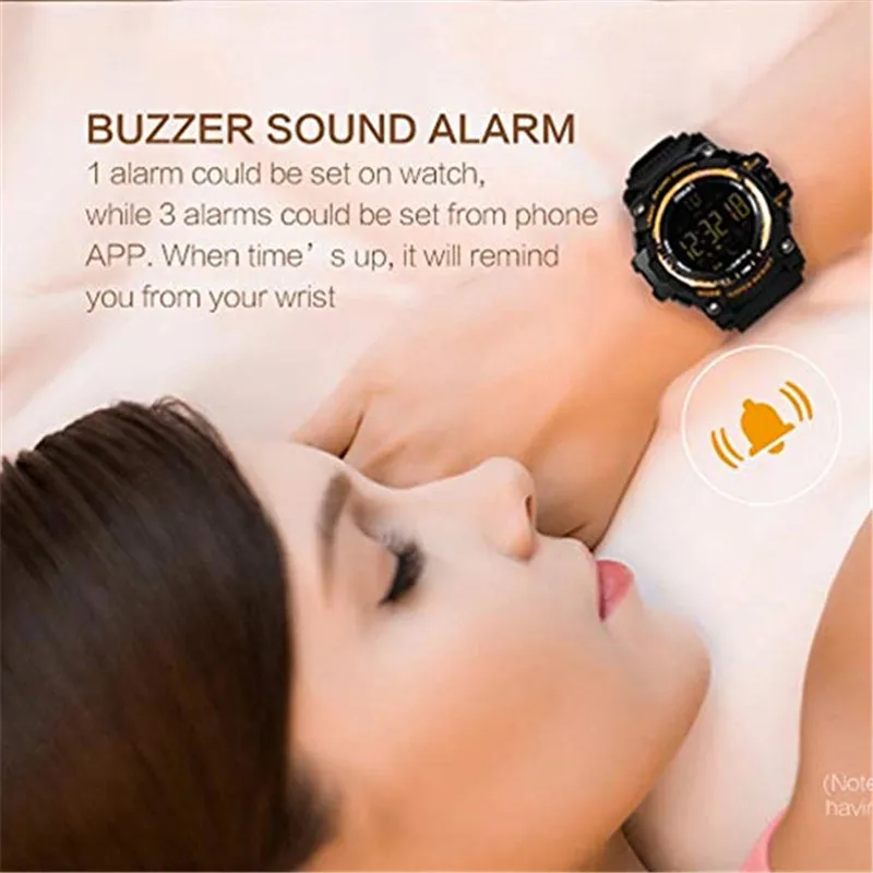 Мужские Водонепроницаемые Смарт-часы со светодиодной подсветкой Bluetooth 4 0 |