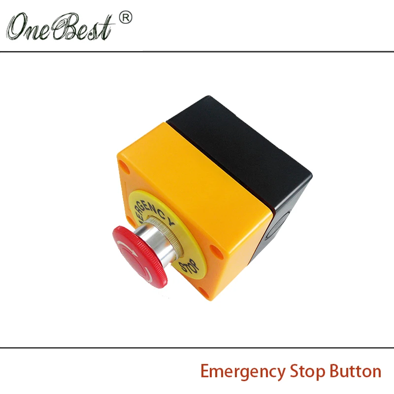 EMT Лифт аварийный стоп переключатель красный знак кнопка коробка с кольцом круг
