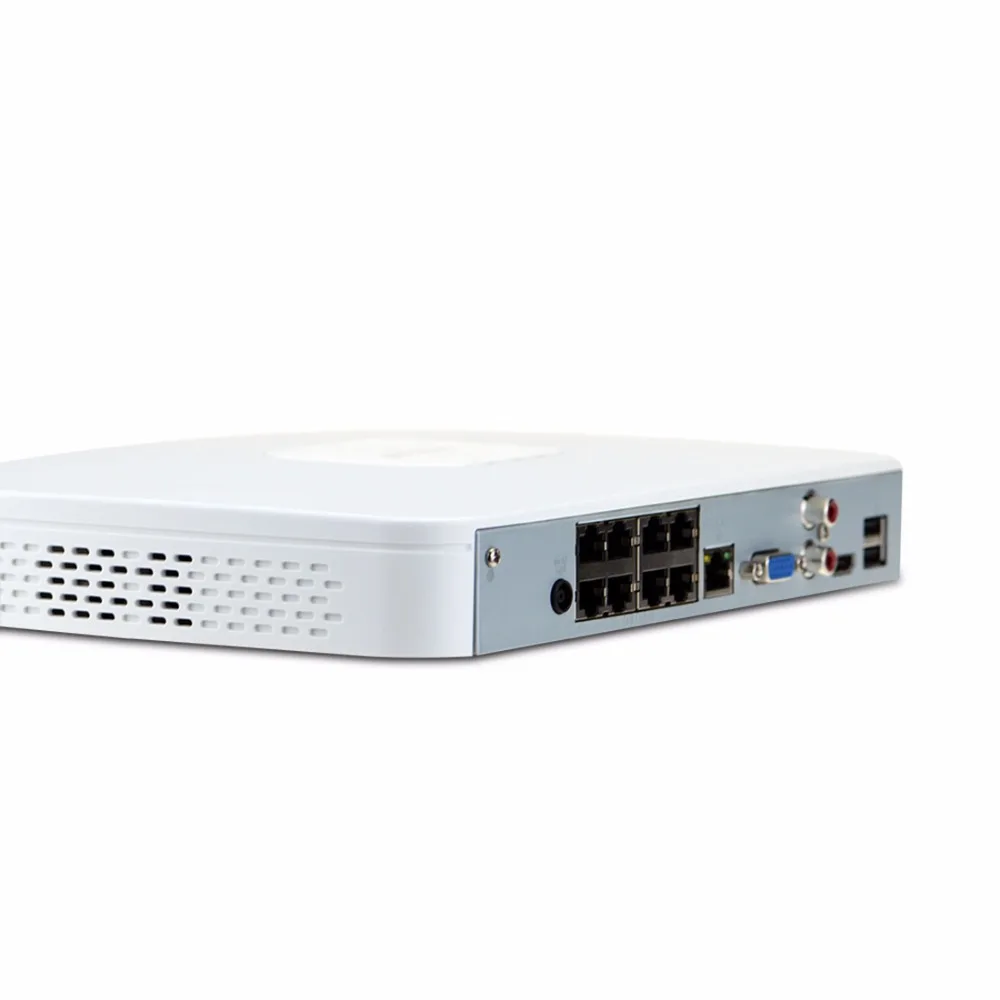 Видеорегистратор Dahua NVR NVR4108-8P-4KS2 8CH 16CH NVR4116-8P-4KS2 8 PoE порт 4K и H.265 H.264 разрешение до 8MP макс 80 Мбит/с