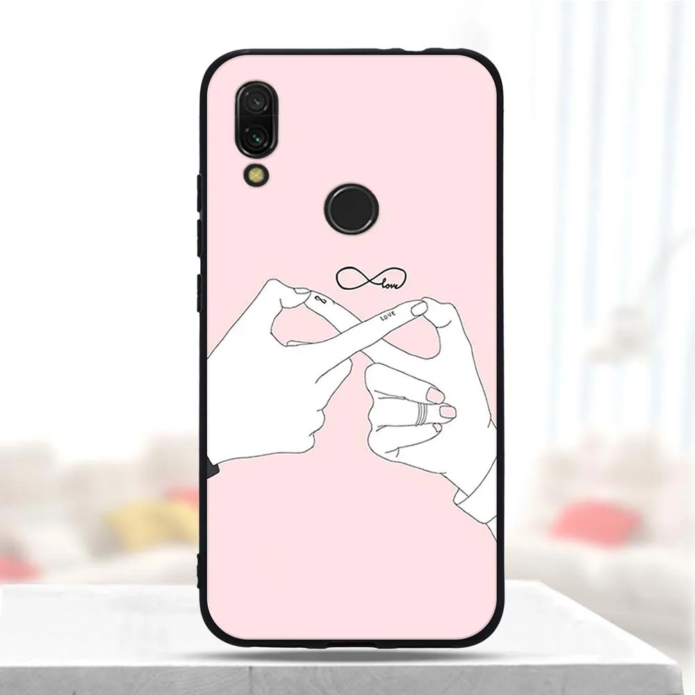 39 Чехол для телефона Xiaomi Redmi 7, мягкий силиконовый чехол из ТПУ с милым рисунком кота для Xiaomi Redmi 7, чехол для Xiomi Redmi 7, чехол - Цвет: 39