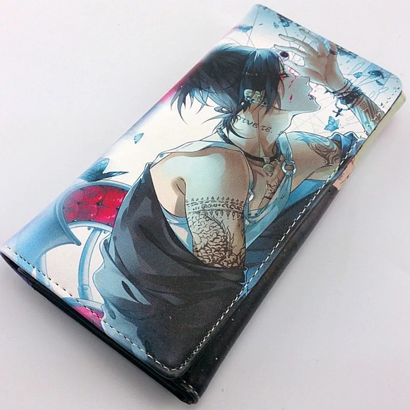 

Аниме Токийский Гуль, длинный мужской кошелек Kaneki Ken держатель для карт, кошелек с кнопкой