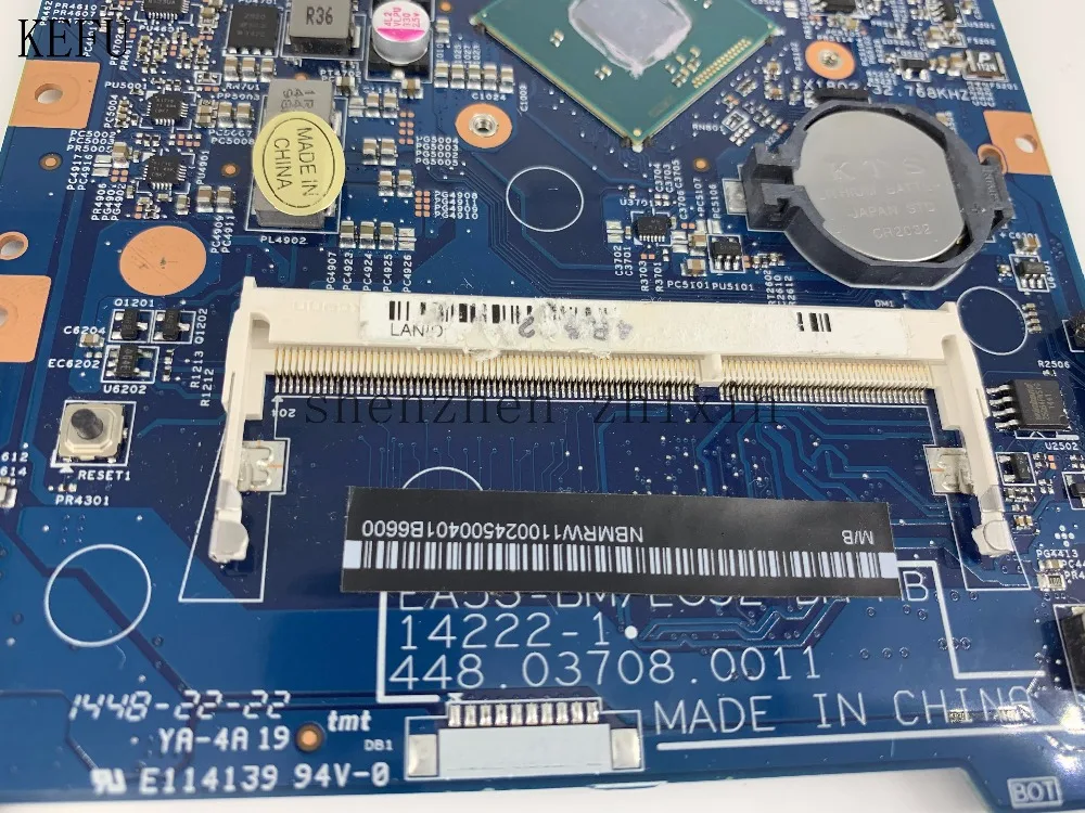 Материнская плата для ноутбука ACER Aspire материнская N2840 цп NBMRW11002 с тестом на