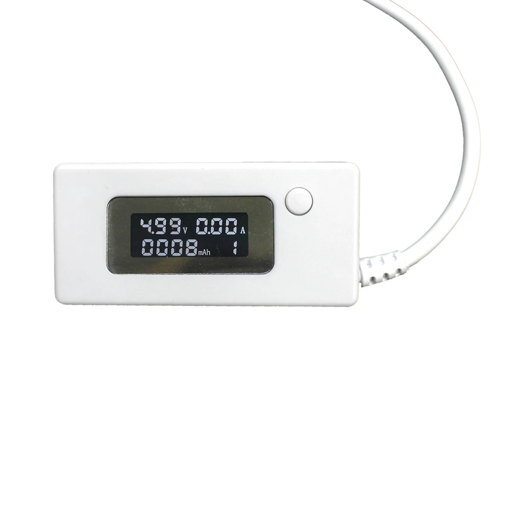 Цифровой ЖК дисплей USB микро зарядное устройство емкость аккумулятора Тестер