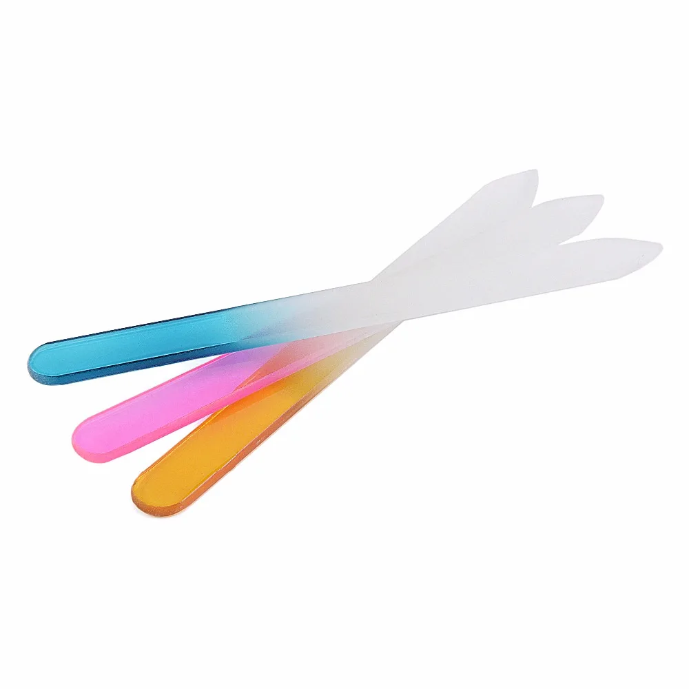 Гель буфер для ногтей ROSALIND три цвета на выбор из прозрачного стекла Стандартный