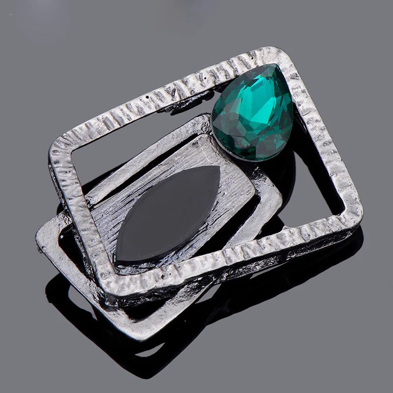 Женская винтажная брошка с кристаллами большие украшения в виде кристаллов | Дом