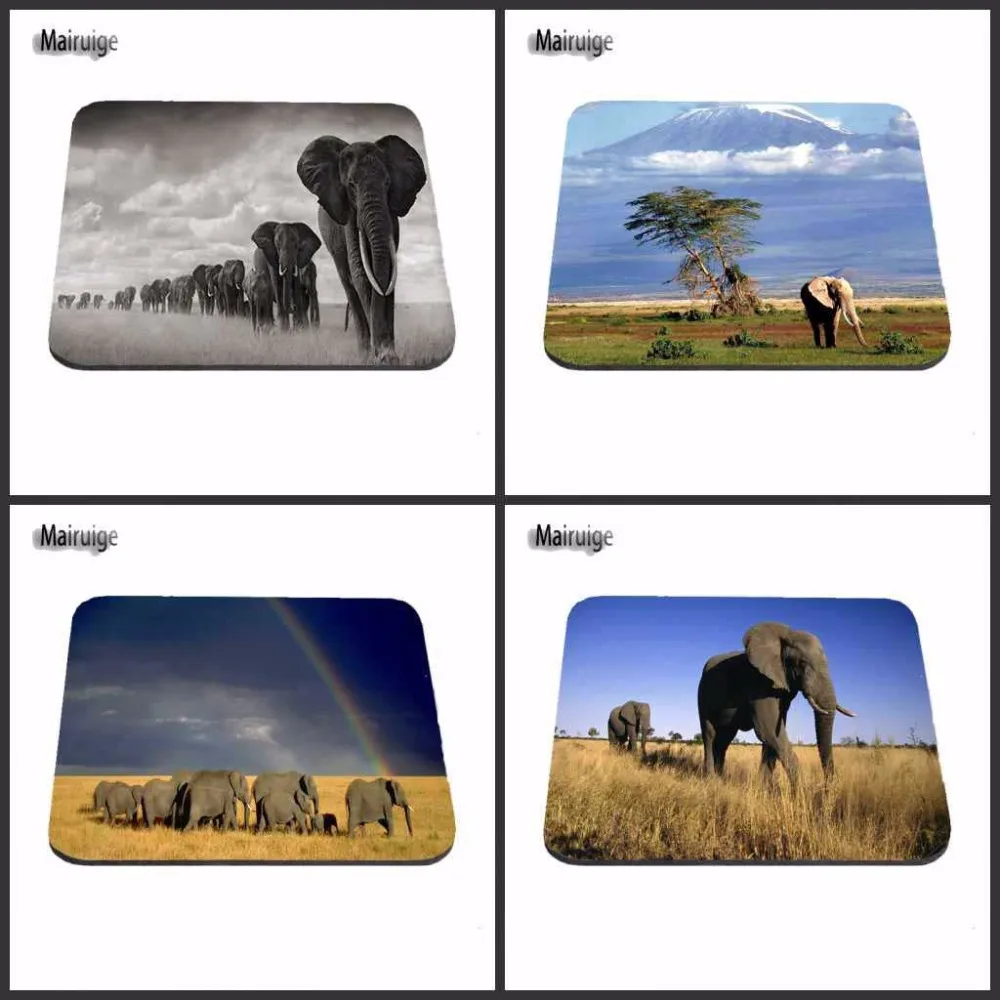 Противоскользящий детский коврик для мыши Elephant размер 180x220x2 мм 250x200x2 x |