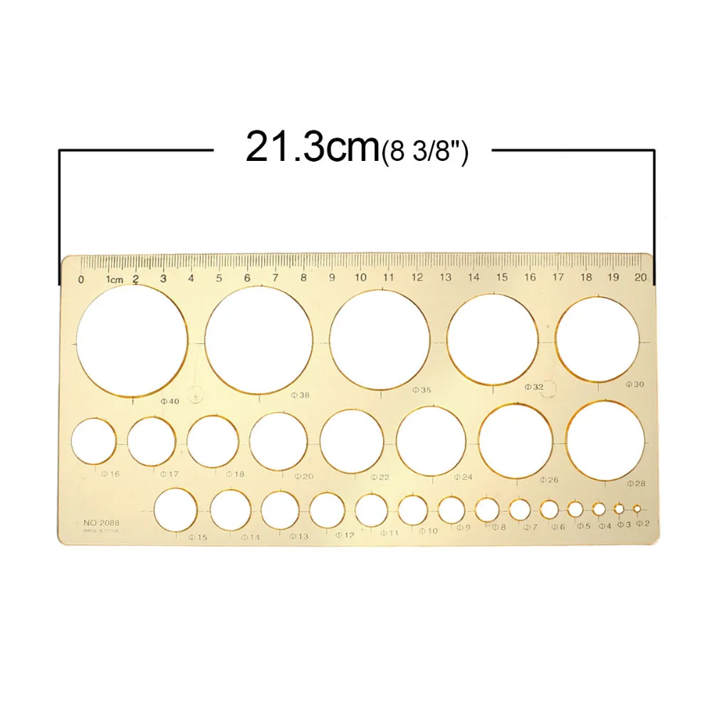 Creative Acrylic Art Drawing Metric Ruler Drafting Tool Rectangle At Random Children Painting Stationery 5 PCs school supply | Канцтовары