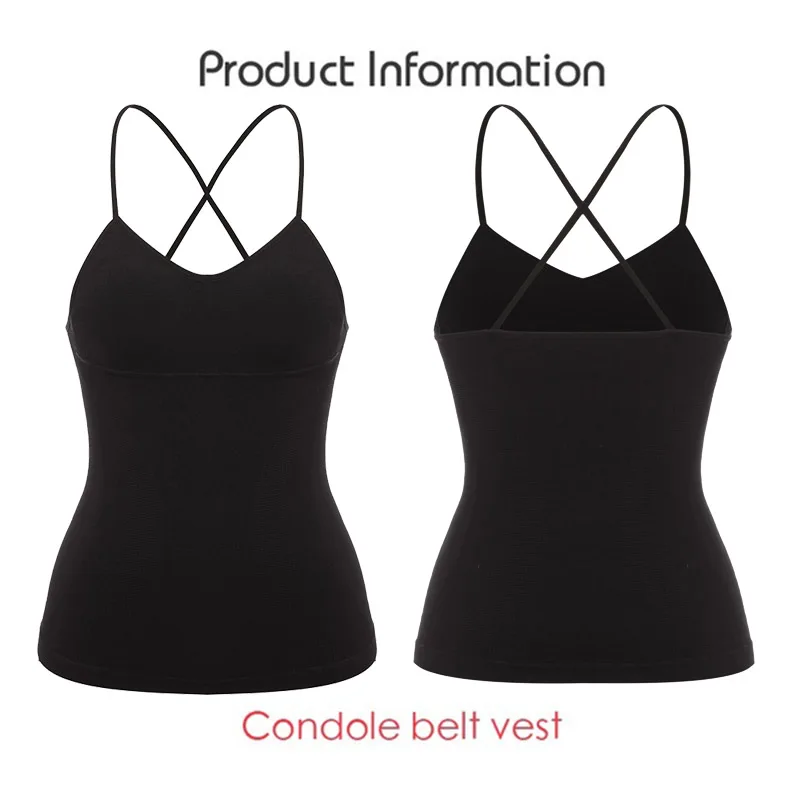 Cami безрукавка со встроенным бюстгальтером для женщин Cami Shelf Bra женская повседневная майка со встроенным съемным бюстгальтером Cami Vest