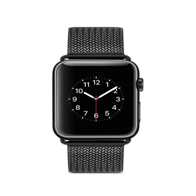 Нержавеющая сталь Миланской петля ремешок для наручных часов Apple Watch, версии 4 44/40 мм подходит для iWatch серии, версия 1, 2, 3, ремешок 38, 42 мм, версия для мужчин и женщин часы