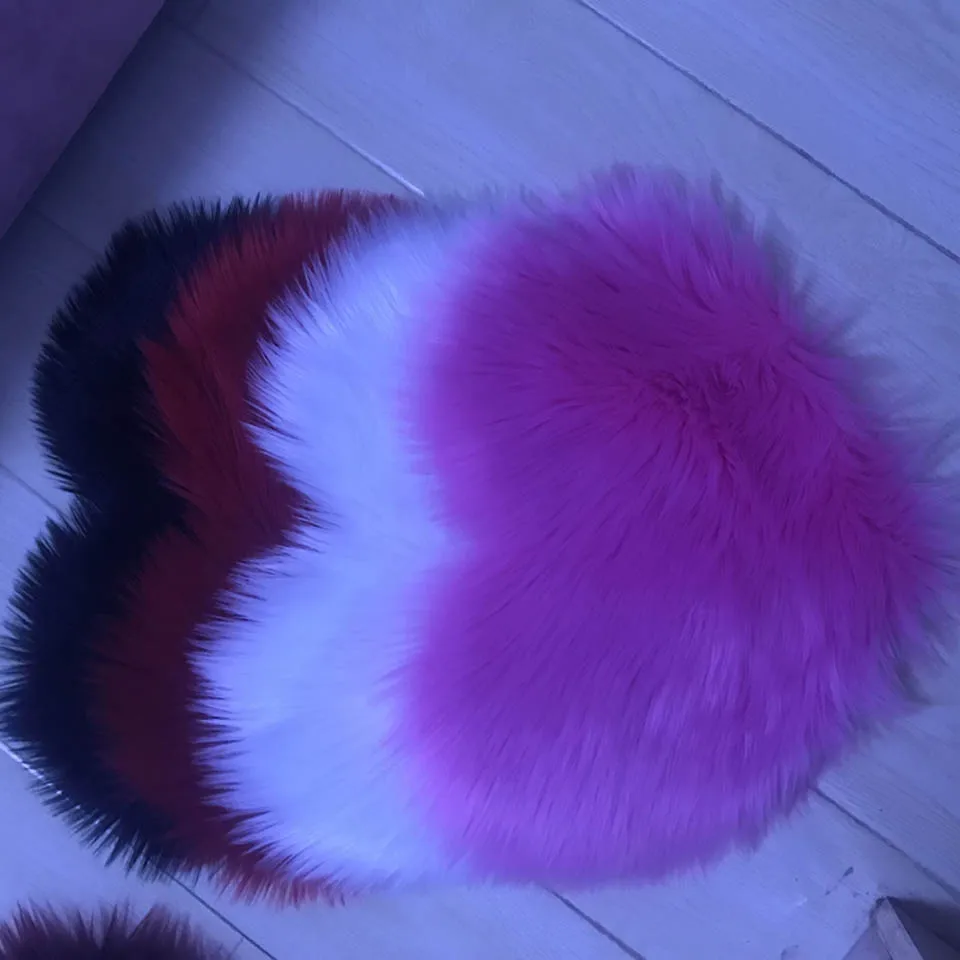 Лохматый ковер для гостиной спальни дома теплые плюшевые Коврики пола пушистые