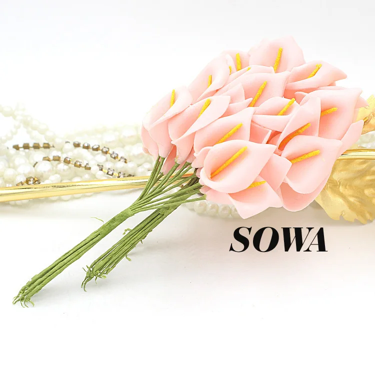 Новая распродажа 2 5 см голова розового цвета ручной работы из пенополиэтилена