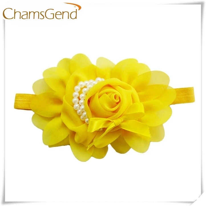 Дизайн, ободки для волос для девочек, розовые жемчужные цветы, аксессуары для волос для девочек, детская повязка для волос June9, Прямая поставка