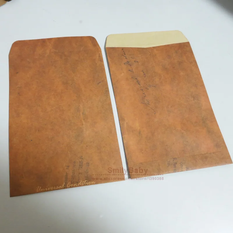 50pcs-16x11cm (6 2 &quotx 4 3&quot) Винтажный конверт Подарочный упаковочный открытки Обложка