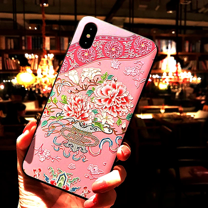 Силиконовый чехол для iPhone 6 6s plus X 7 8 XR XS Max 11 12 pro 12mini 5 5S SE2|phone cases|3d phone casecase |