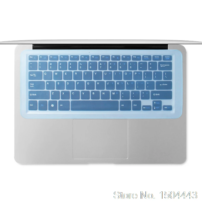 100 шт./лот оптовая продажа силиконовый чехол для клавиатуры Apple Macbook Dell Inspiron Hp Pavilion