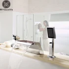 3 шт., хромированный смеситель для ванной Водопад