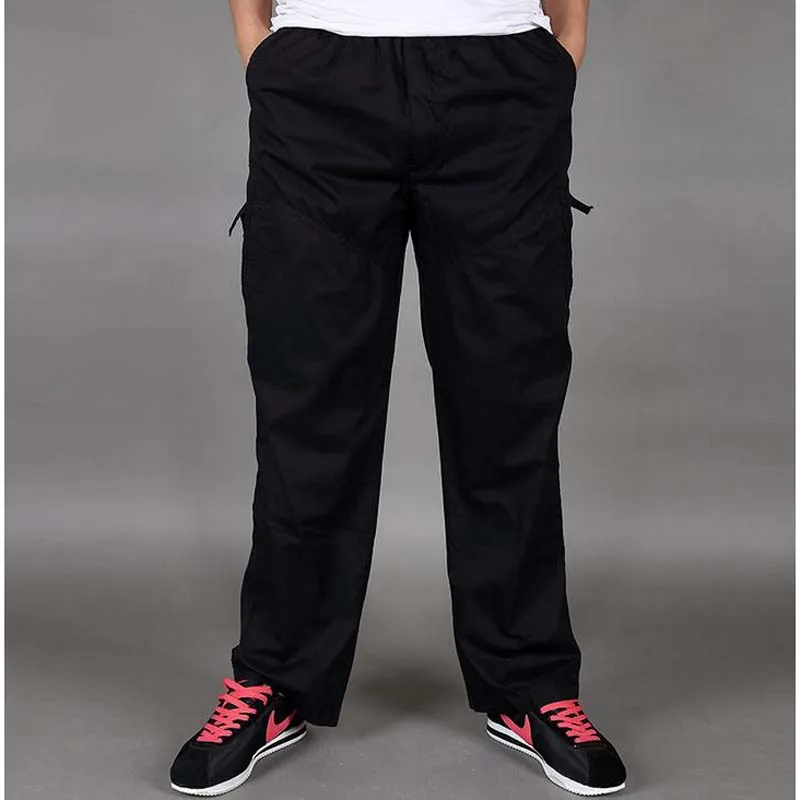 Летние тонкие брюки новинка 2017 года мужские свободные Повседневное удобрения