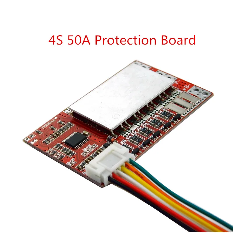 4S 50A BMS плата/55A 3,7 в плата защиты литиевой батареи с балансом