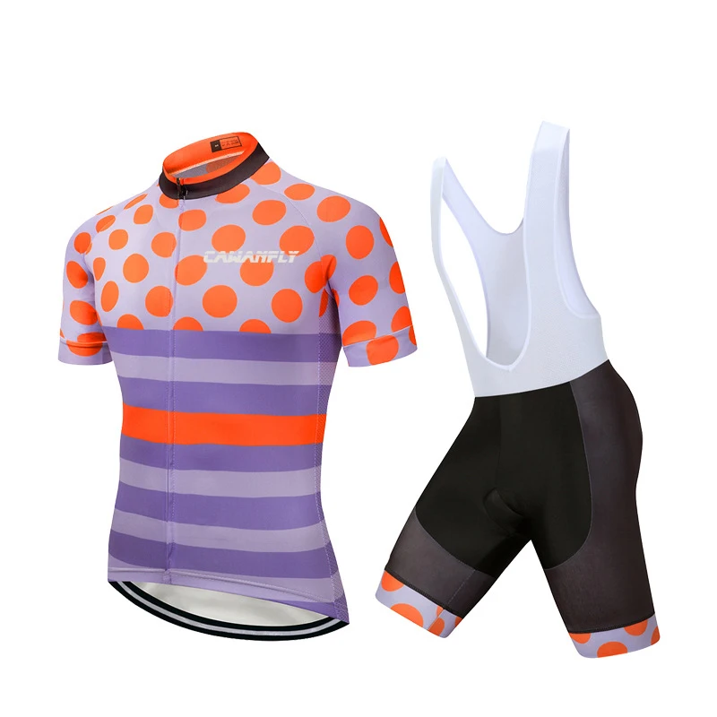 Комплект из Джерси для велоспорта летняя велосипедная одежда комплект гоночного