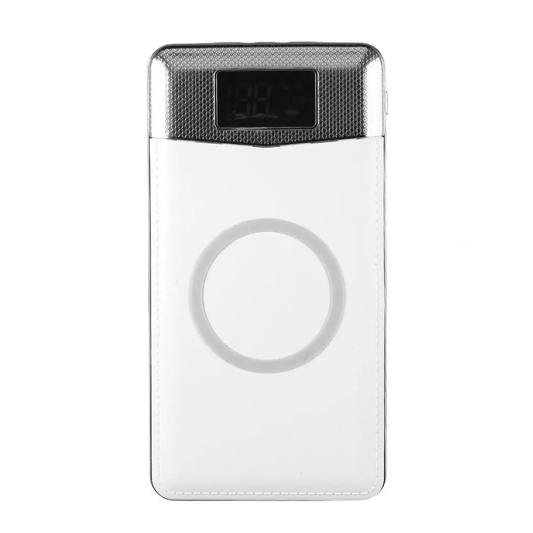 10000 mah power bank Беспроводное зарядное устройство Быстрая Зарядка Bank переносная