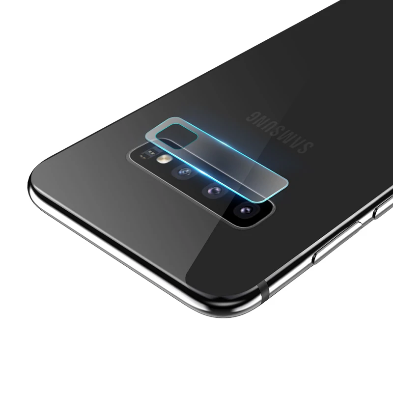 HOCO 2 шт прозрачная камера гибкий объектив из закаленного стекла для samsung Galaxy 10/S10+ S10e Задняя крышка объектива Защитная пленка для экрана