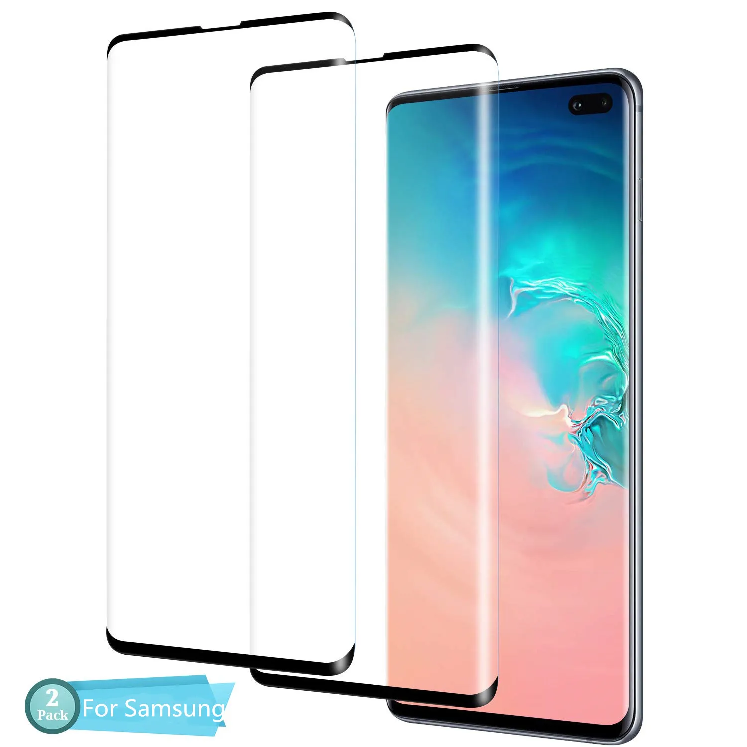 2 шт закаленное стекло для Samsung Galaxy S10 Plus Защитная пленка экрана S10e стекла|Защитные