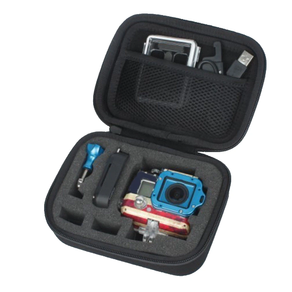 Чехол для экшн камеры сумка хранения Gopro Hero 3 3plus + чехол спортивной портативный