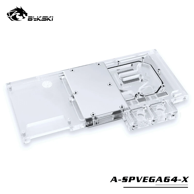 Bykski водный блок использовать для сапфира нитро + Radeon RX Vega 64 8 Гб HBM2 (11275 03 40G) полное