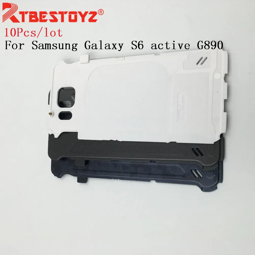 RTBESTOYZ 10 шт. задняя крышка батарейного отсека для Samsung Galaxy S6 active G890 отсека|Корпусы и
