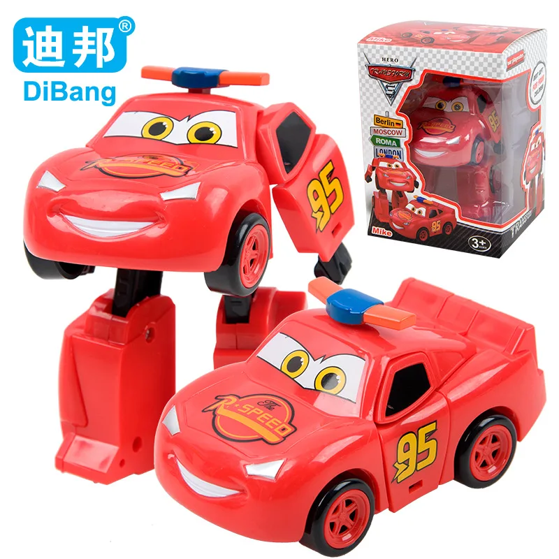 Игрушка для мальчиков Дисней Маккуин с молниями деформационная модель