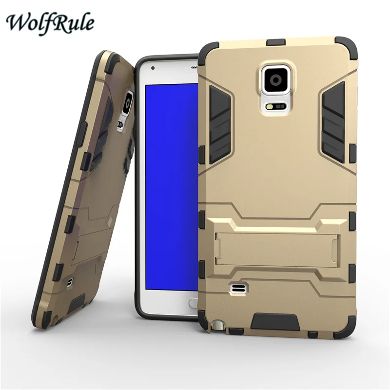 WolfRule противоударный чехол для телефона Samsung Note 4 силиконовый + пластиковый
