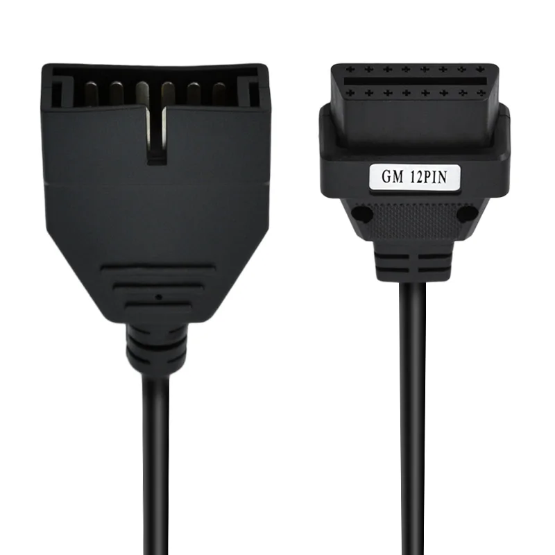 VAZ OBD2 адаптер 12pin к obd1 obd2 разъем для GM ваз для daewoo matiz 12 PIN OBDII кабель газ 12PIN