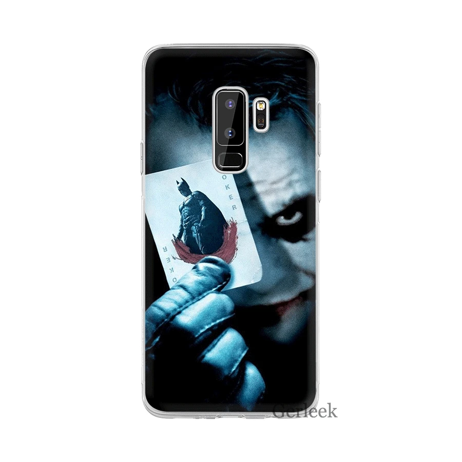 Чехол Desxz Batman y Joker для Samsung Galaxy A3 A5 A6 A7 A8 A9 A10 A30 A40 A50 A70 защитный чехол | Мобильные