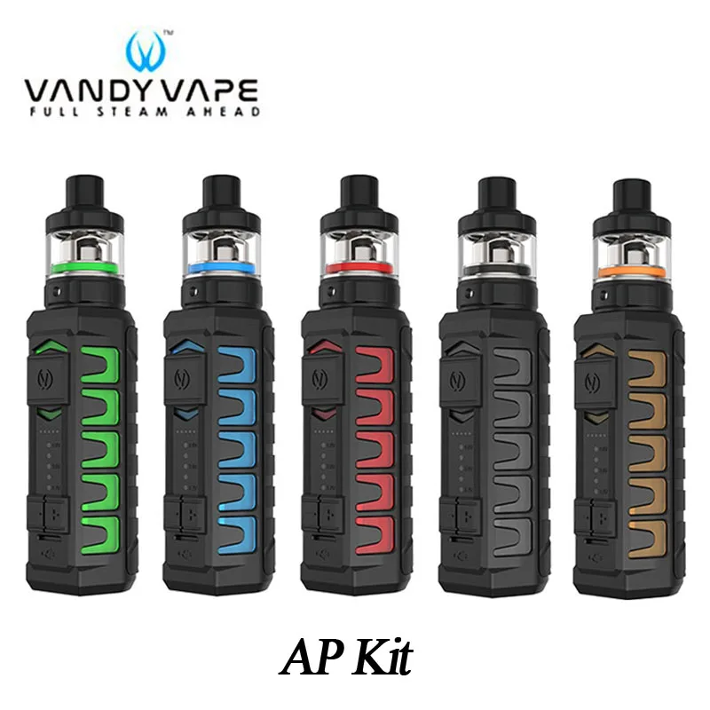 Оригинальный vandy Vape AP Kit & Mod 2 мл MTL Sub Tank поддерживает BSKR катушка 900 мАч встроенный
