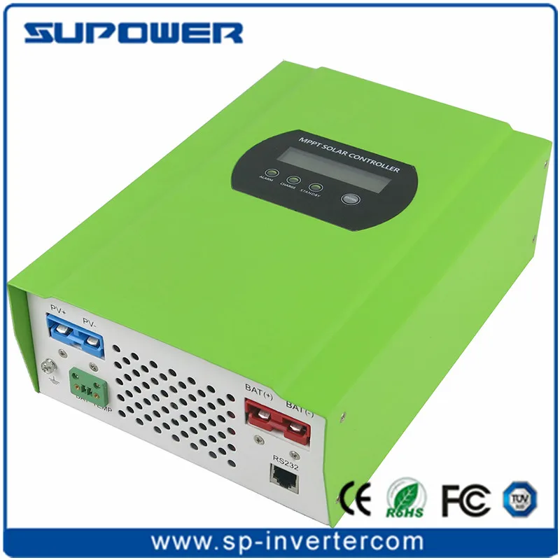 Контроллер заряда солнечной батареи Ture MPPT 60 А 12 В 24 48 контроллер ЖК-дисплей