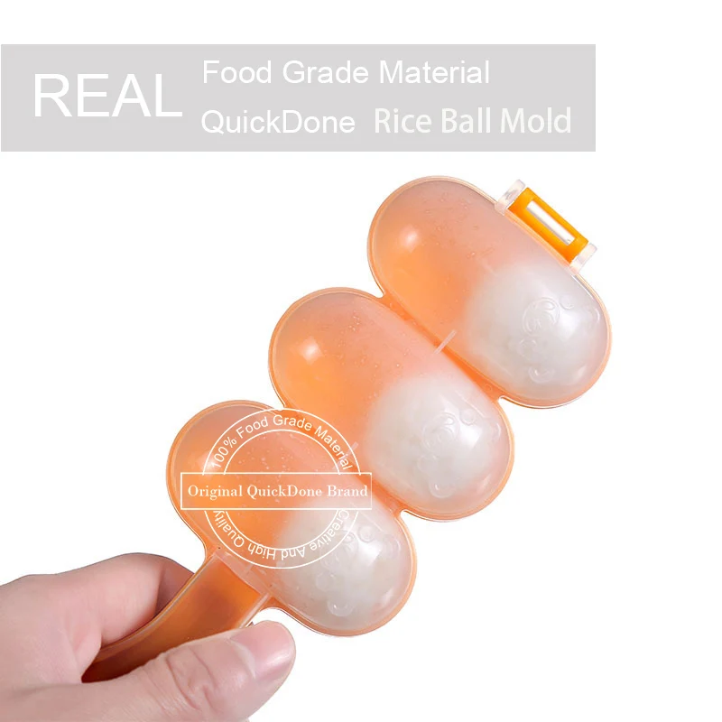 QuickDone Творческий формочки для рисовых шариков Еда Класс Пластик &quotсделай сам&quot