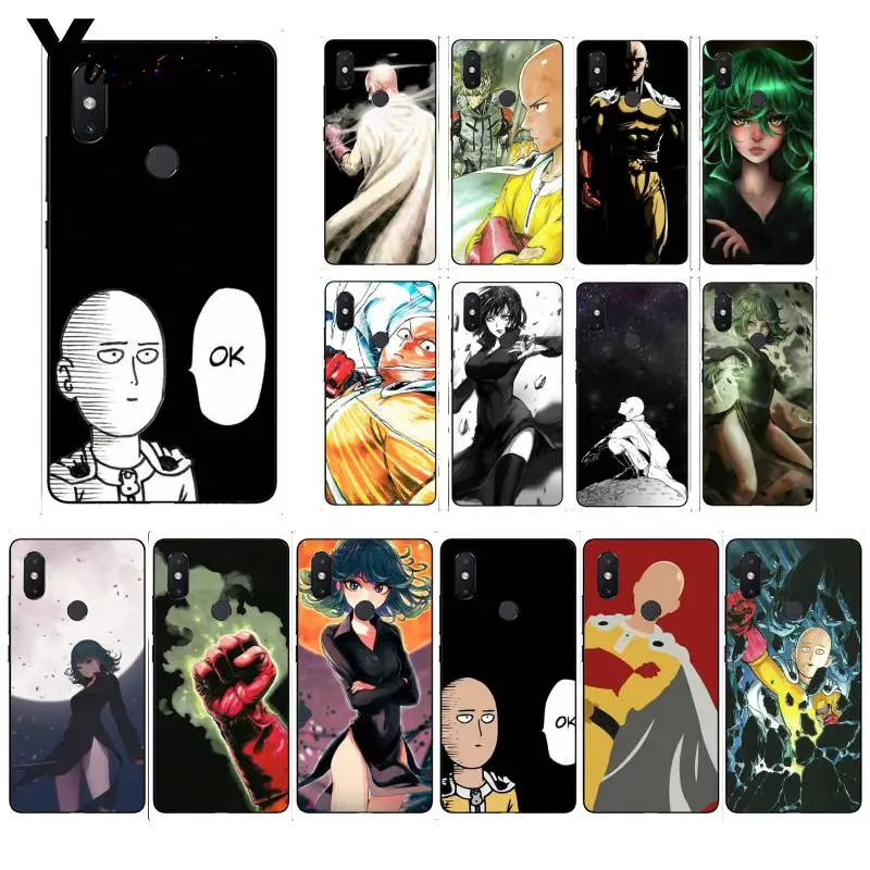 Yinuoda Аниме One Punch Man Girl Красочный милый чехол для телефона Xiaomi Mi 6 Mix2 Mix2S Note3 8 8SE Redmi 5