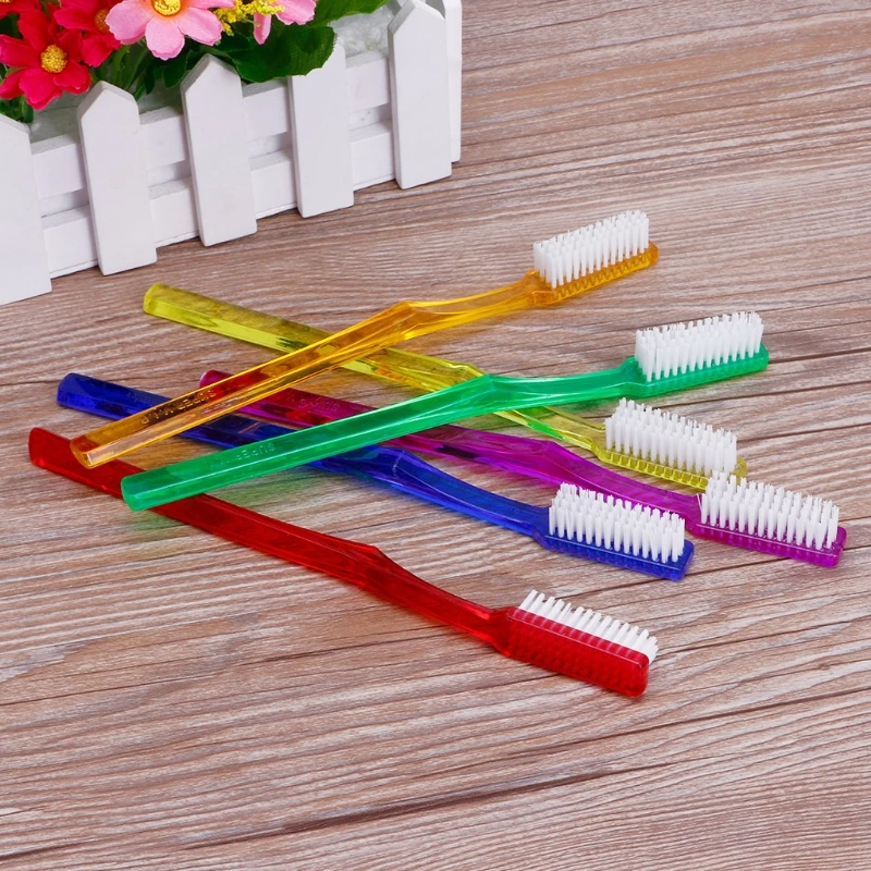 

6x Nano Dental Care Premium Hard Toothbrush Bristle Tooth Brush Set For Adult