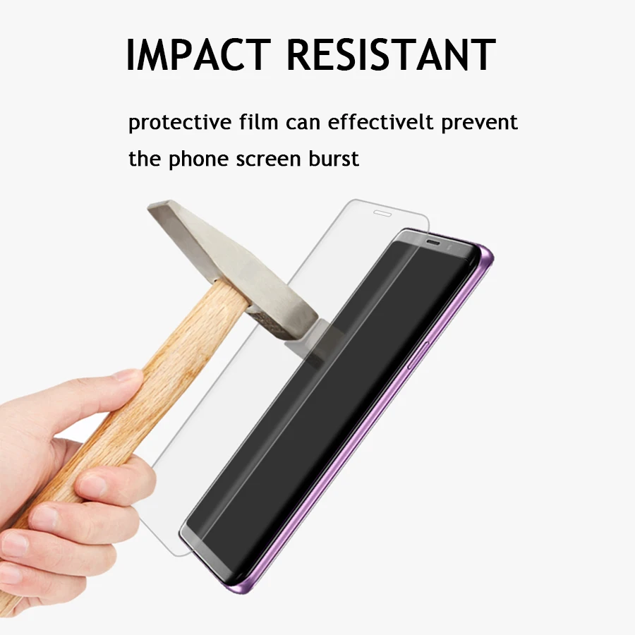 Высокотехнологичная защитная пленка VALAM с полным покрытием для Samsung S6 S7edge S8 S9plus