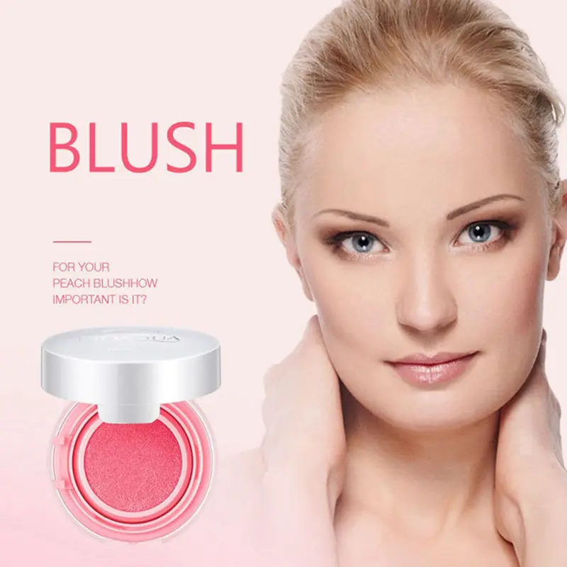 Bioaqua Марка воздуха Подушки Румяна Макияж минерализирует er щек Sleek Косметика