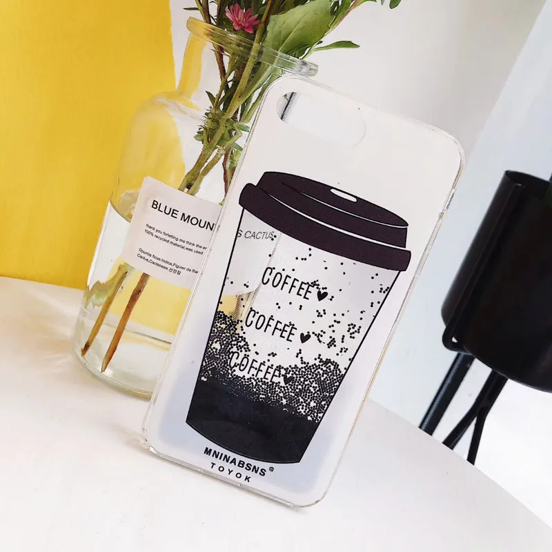 Крышка для Vivo V9 Y81 Y81i V7 плюс Y85 Y67 Y66 Y65 V5 Lite V5S задняя крышка жидкость зыбучие пески