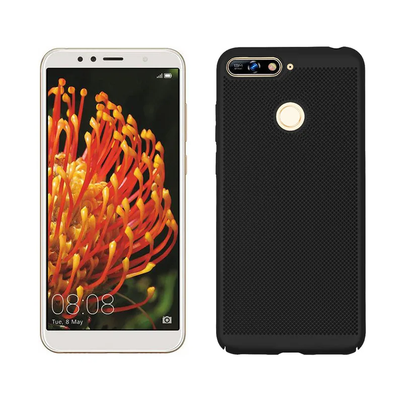 Полый теплоотвод Жесткий ПК для Huawei на Honor 7A Pro DUA-L22 чехол телефона Y6 prime Y5 2018