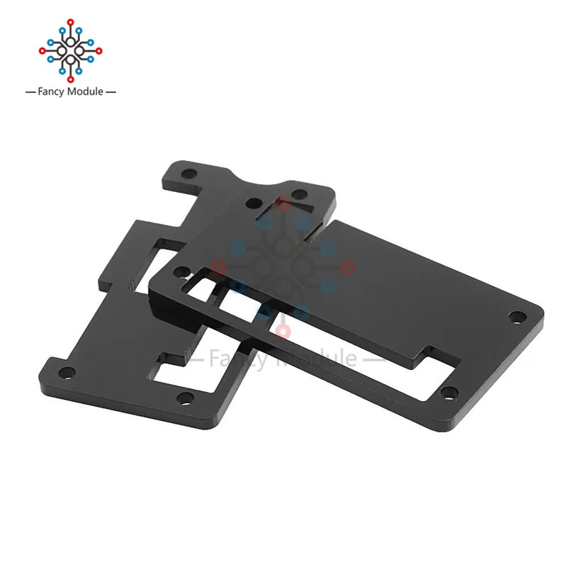 Для Raspberry Pi акриловый нулевой корпус черный защитная коробка|box box|box blackbox for |