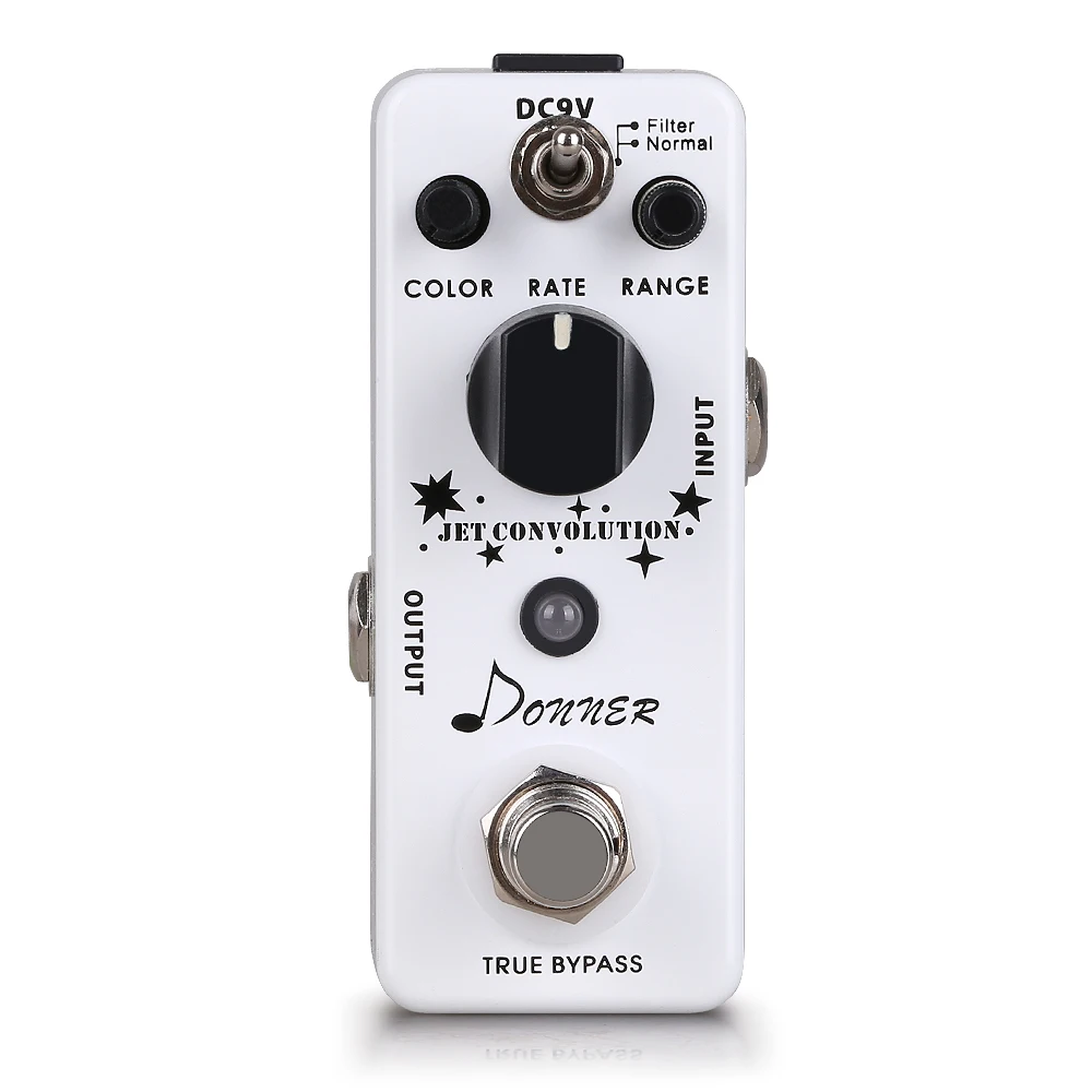 Donner Мини гитарный эффект педали искажения овердрайв хор Fuzz Flanger задержка гигантские металлические педали эффектов Гитарные аксессуары новые