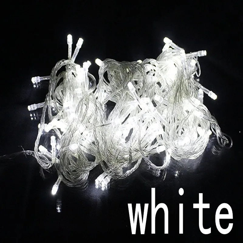 Рождественская светодиодная гирлянда 10 100 светодиодов м|string lights|light for christmasled string