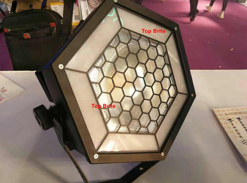 Ретро вспышка 200 Вт COB Par свет с 6X144Pcs SMD 5050 СИД плоский DMX 512 диско профессиональный