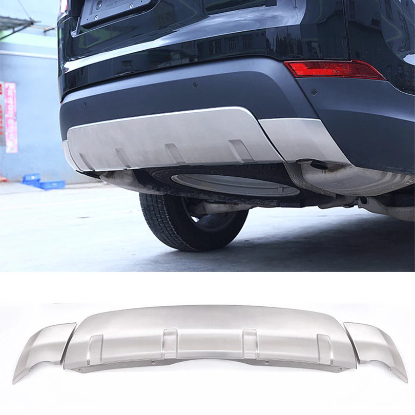 Для Land Rover Discovery 5 LR5 2017 задний бампер диффузор защита противоскользящая пластина