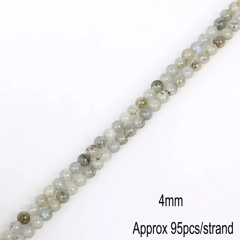 Круглые бусины радужной бусинка из лунного камня класса A Aura незакрепленные