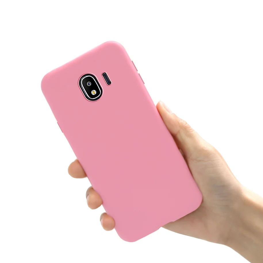 Мягкий ТПУ чехол для Fundas Samsung J4 2018 Galaxy J400F J400 SM-J400F силиконовый телефона | Мобильные