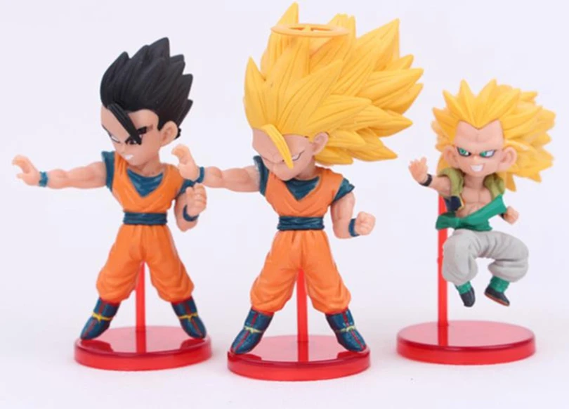 1 шт. мультфильм Dragon Ball Fat Majin Boo пластиковая фигурка Буу милые Супер Саян Гоку ПВХ Модель Аниме Коллекция малыш игрушка в подарок